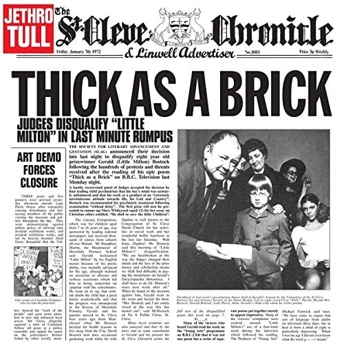 Jethro Tull - Thick As A Brick (Half-Speed Master)