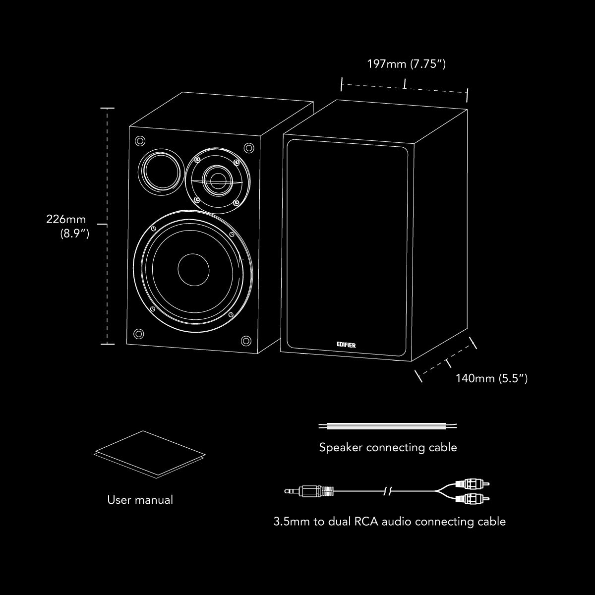 Edifier R980T Powered Speakers